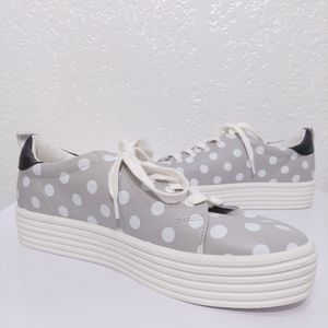 Zara Basics 
polka dots
Platform sneakers